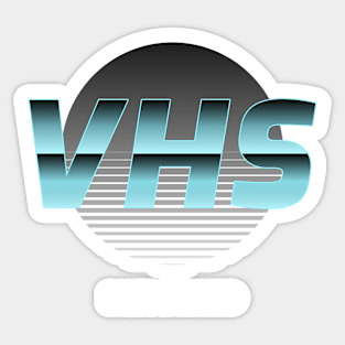 80s aesthetic video design Sticker